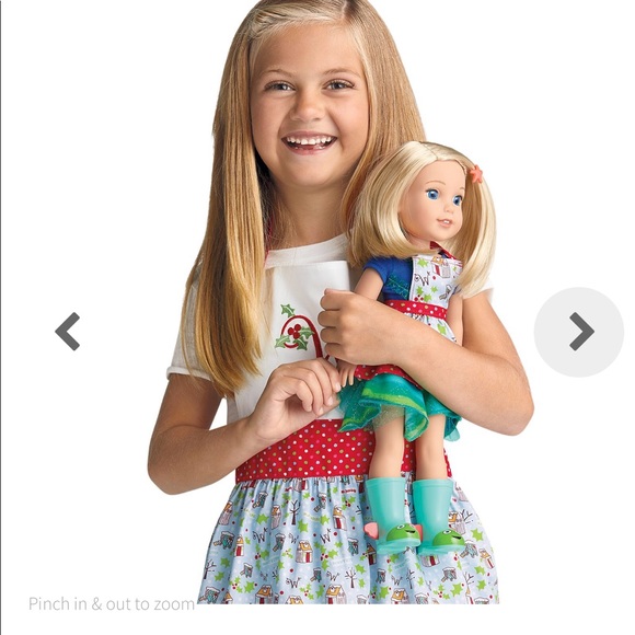 BNWT American Girl Doll apron set - Picture 8 of 8